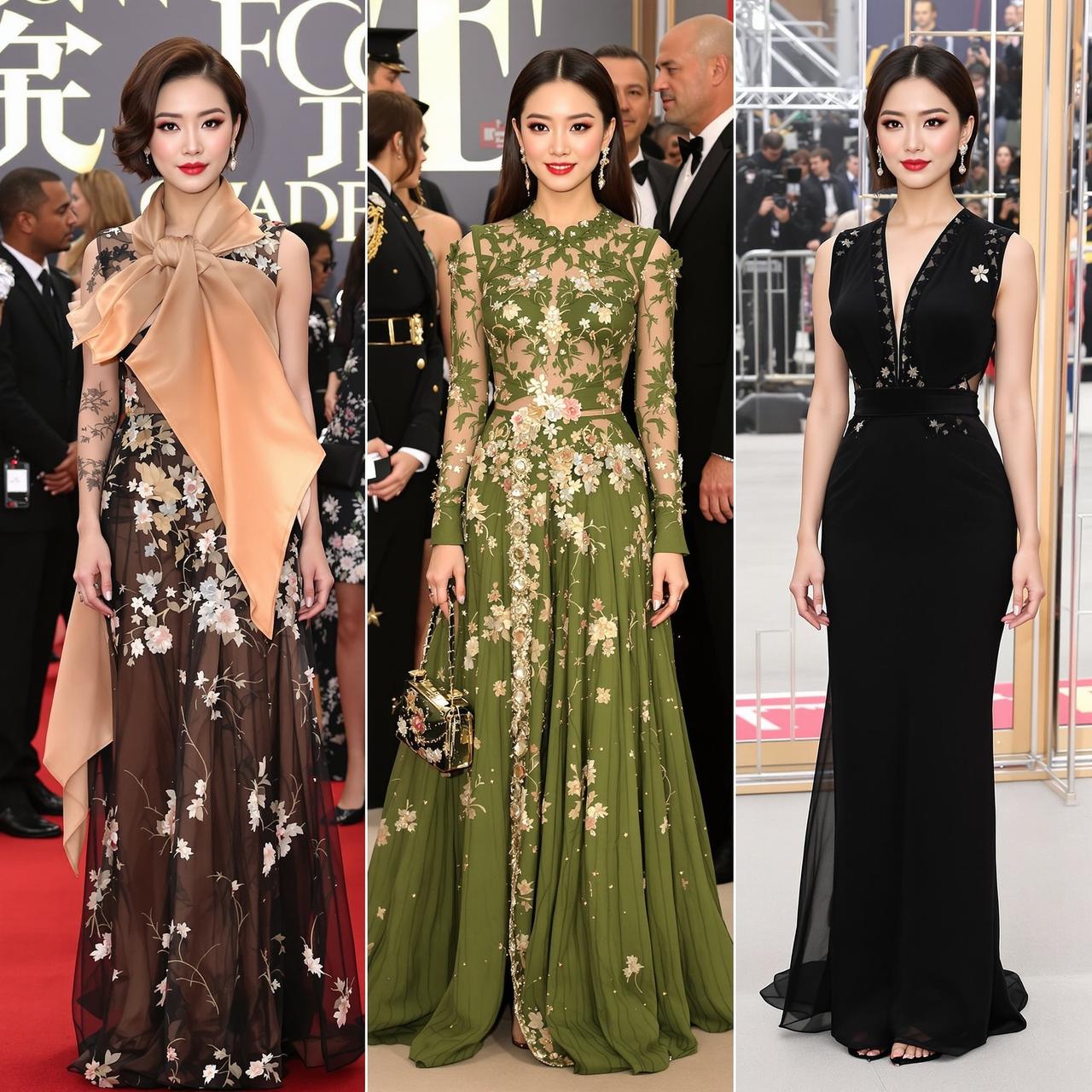 暗网爆料 - 某女星红毯造型全记录：从翻车到封神